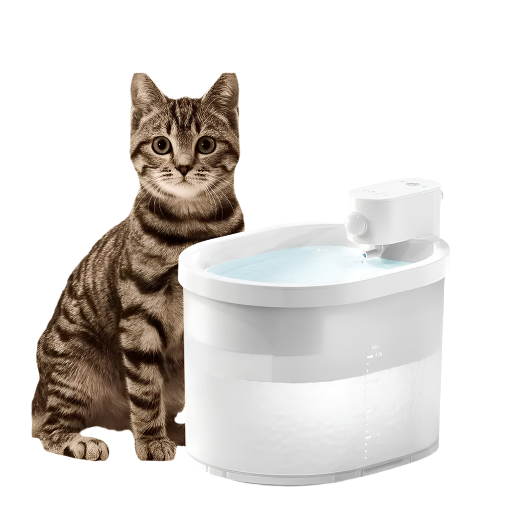 Battery operated cat water fountain hotsell