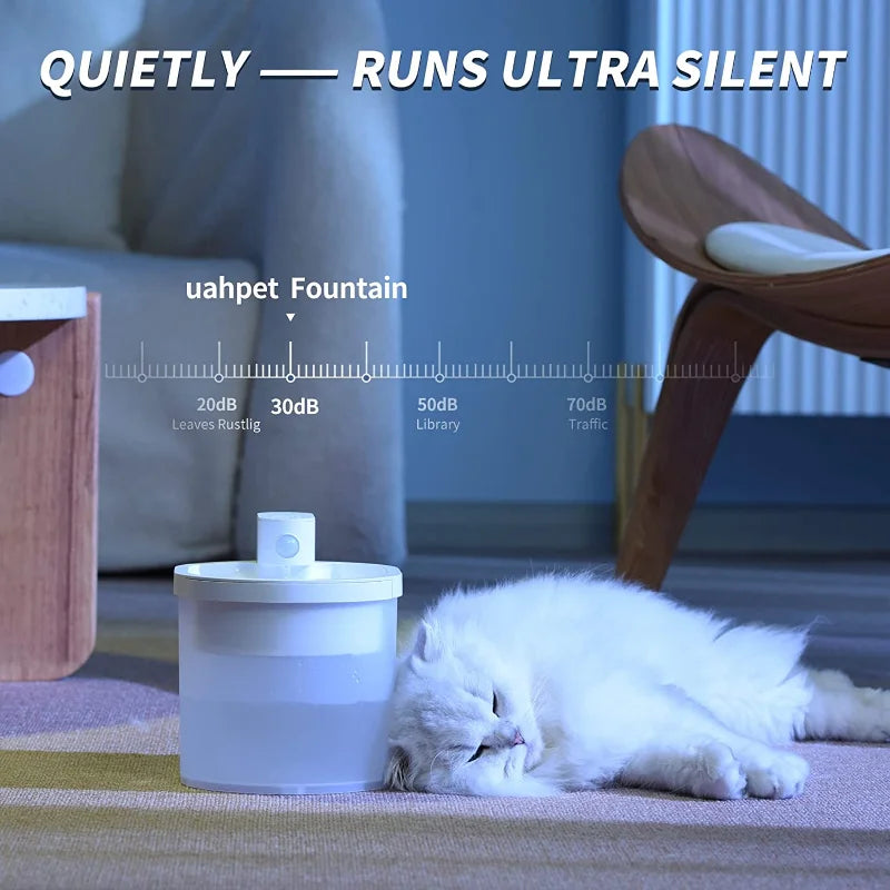 Viral Battery Operated Automatic Cat Water Fountain