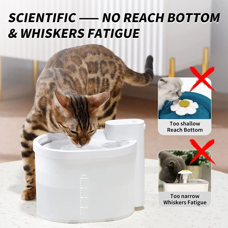 Viral Battery Operated Automatic Cat Water Fountain